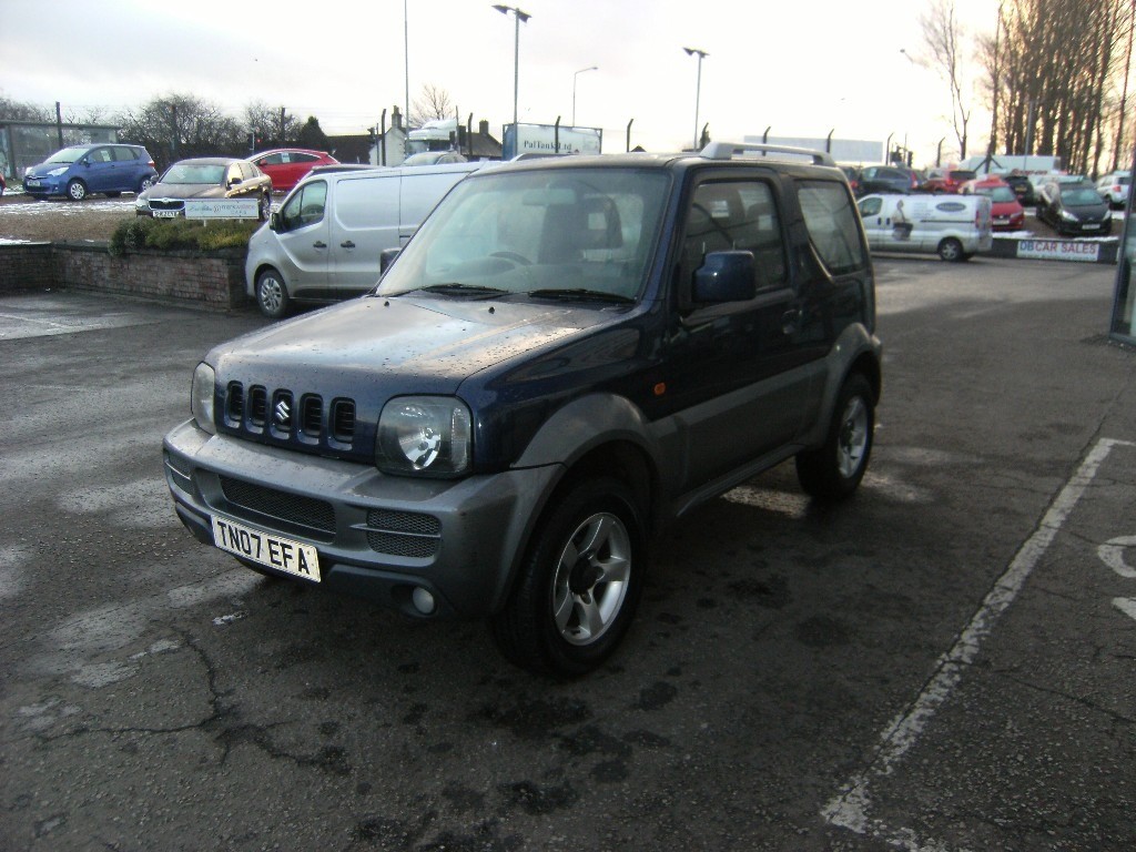 2007 07 SUZUKI JIMNY 1.3 JLX PLUS 3D 83 BHP **** GUARANTEED FINANCE
