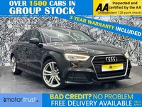 2017 Audi A3 1.5 TFSI CoD S line Saloon 4dr Petrol Manual Euro 6 (s/s) (150 ps) 