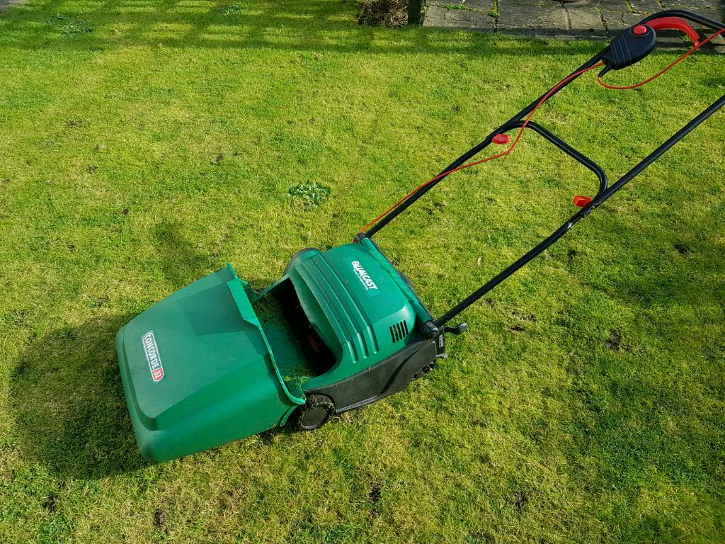 Bosch Qualcast Concorde electric cylinder mower in Caerleon, Newport