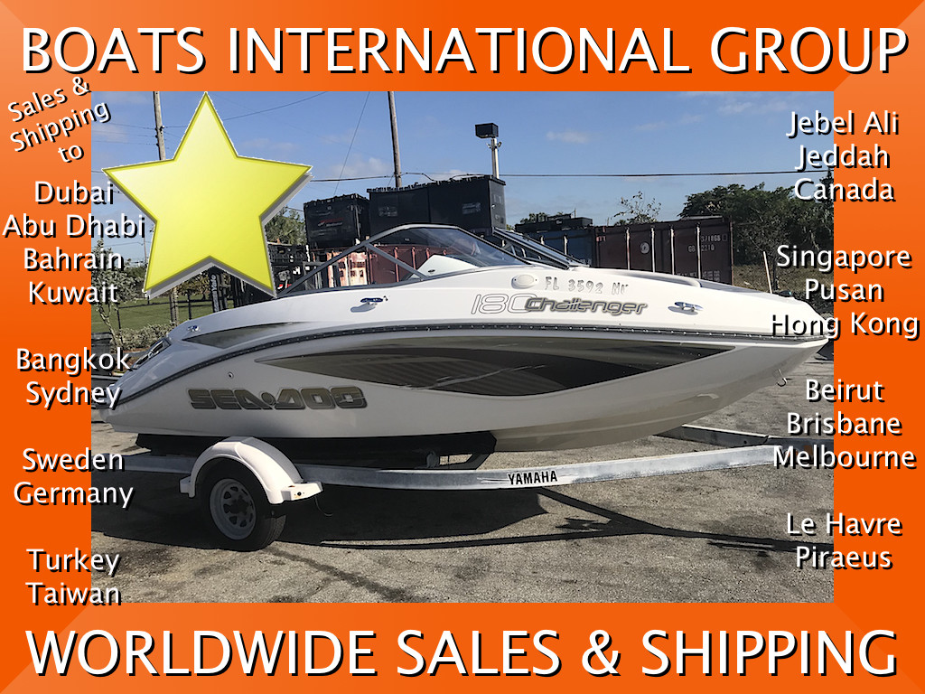 2008 Sea Doo 180 Challenger - We ship worldwide
