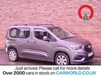 2020 Vauxhall Combo Life 1.5 Turbo D BlueInjection Energy MPV 5dr Diesel Manual 