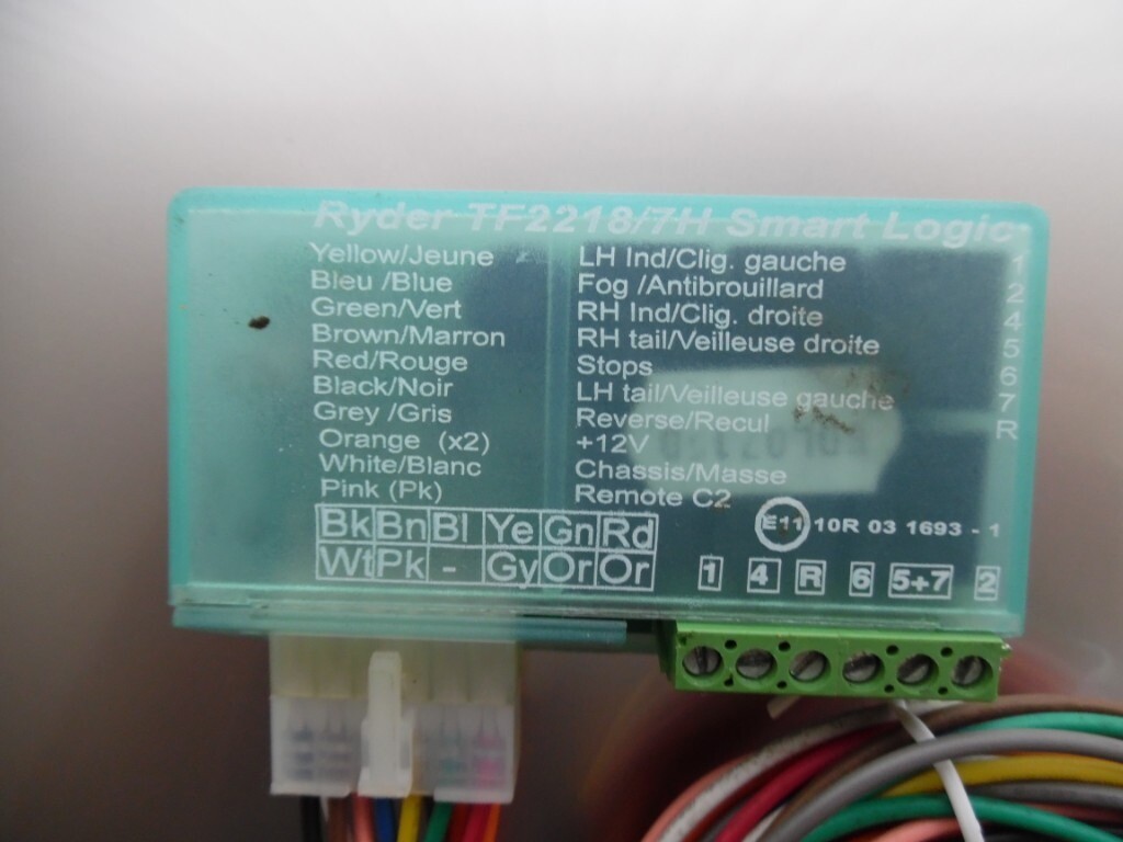 RYDER TF2218/7H SMART LOGIC 7-WAY BYPASS RELAY TOWING TOWBAR | in ...