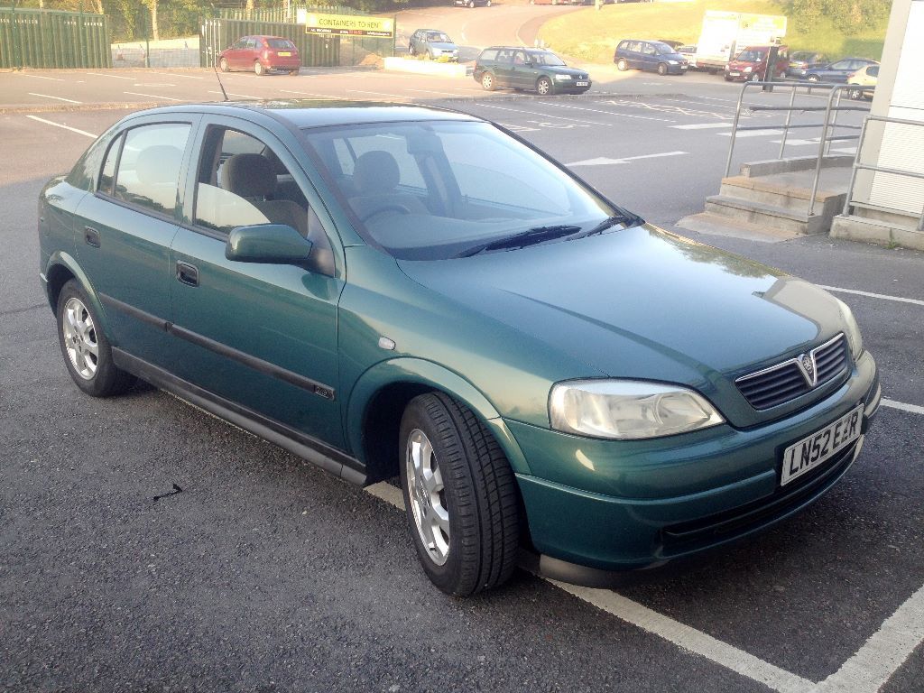 2003 VAUXHALL ASTRA CLUB DTI GREEN, LONG MOT, S/H, GOOD RUNNER. in