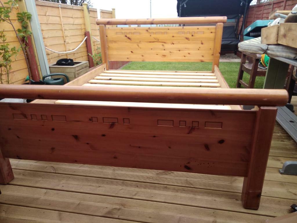 King size bed frame | in Hemsby, Norfolk | Gumtree