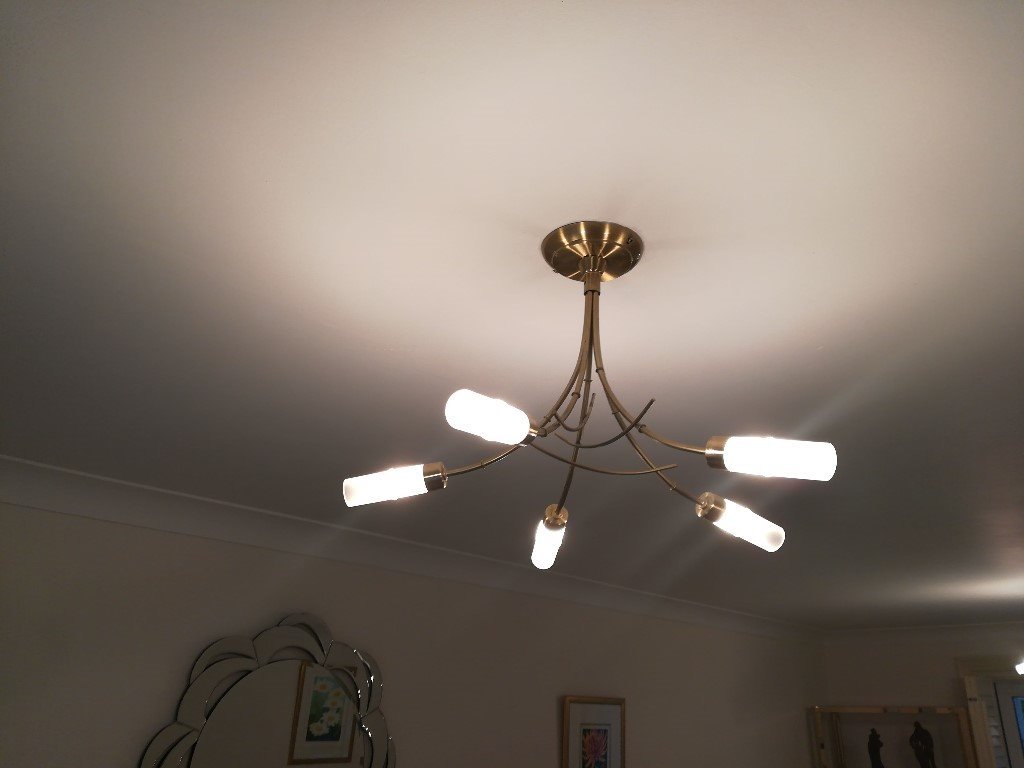 2 Bamboo Style Ceiling Lights In Cardiff Gumtree
