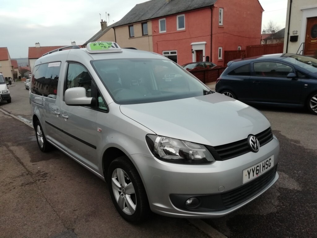 VW CADDY MAXI TAXI FOR SELL AUTOMATIC WAV TAXI WHEELCHAIR ACCESSIBLE