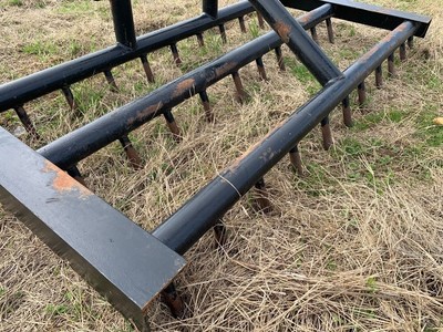 6’ ARENA DRAG, 3 ROWS OF RIPPER TEETH, CLEAN AND READY TO GO TO WORK!