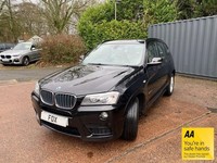 2013 13 BMW X3 2.0 20D M SPORT SUV 5DR DIESEL AUTO XDRIVE EURO 5 (S/S) (184 PS)