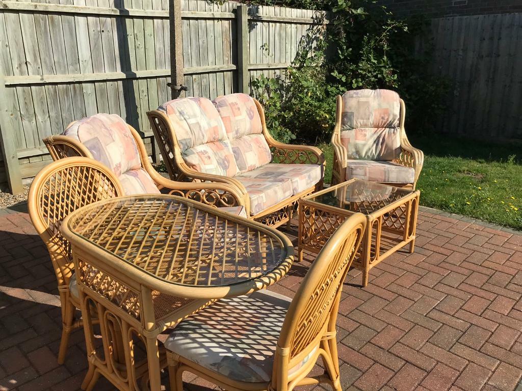 Cane conservatory furniture in Ipswich, Suffolk Gumtree
