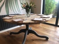 Beautiful reclaimed pine dining table 