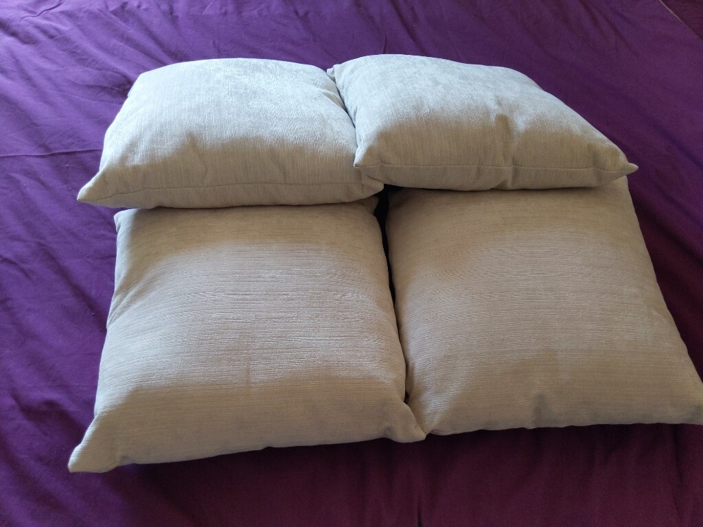 Beige Dunelm mill 43cm X 43cm cushion in Edinburgh Gumtree