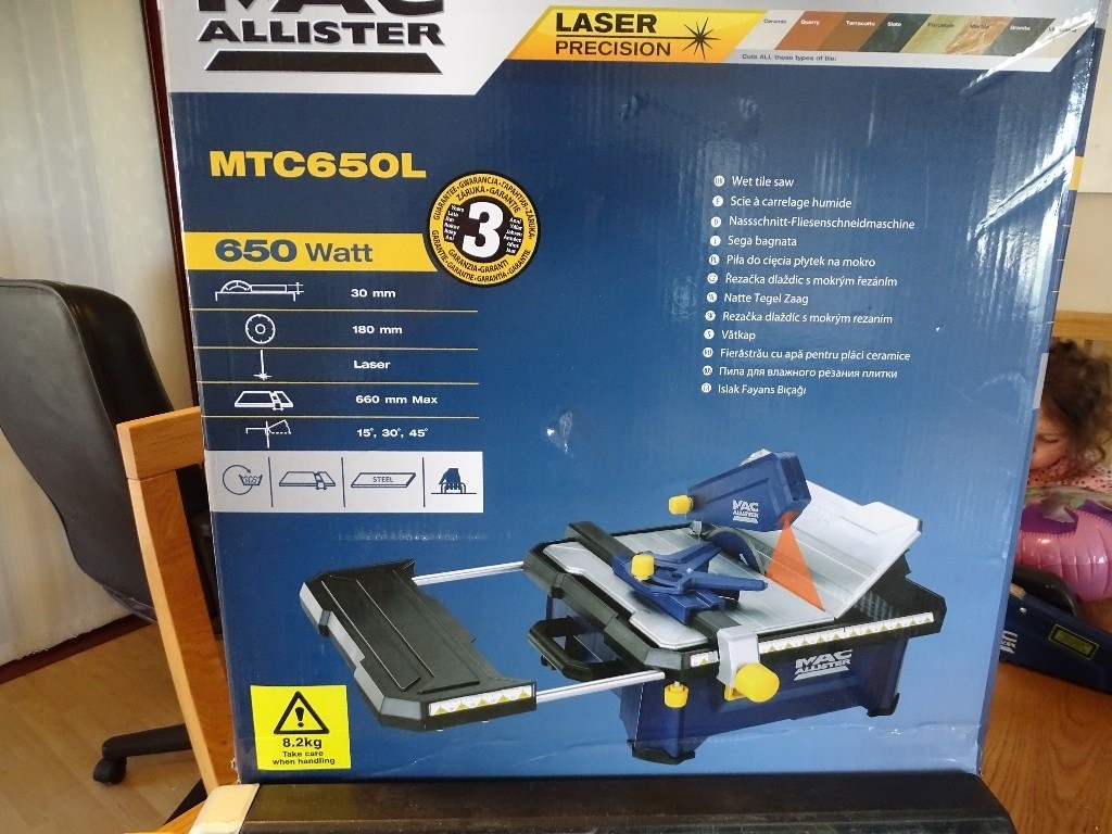 Mac Allister electric tile cutter in Bridge of Don, Aberdeen Gumtree