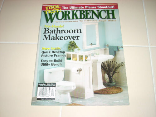 Workbench Dec 2001 Bathroom Makeover Picture Frames DIY
