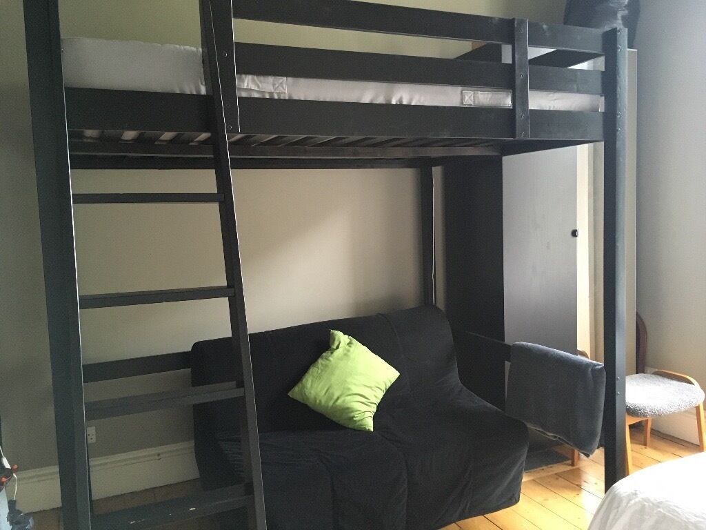 Ikea Stora loft bed and Lycksele loras sofa bed  in Leith, Edinburgh  Gumtree