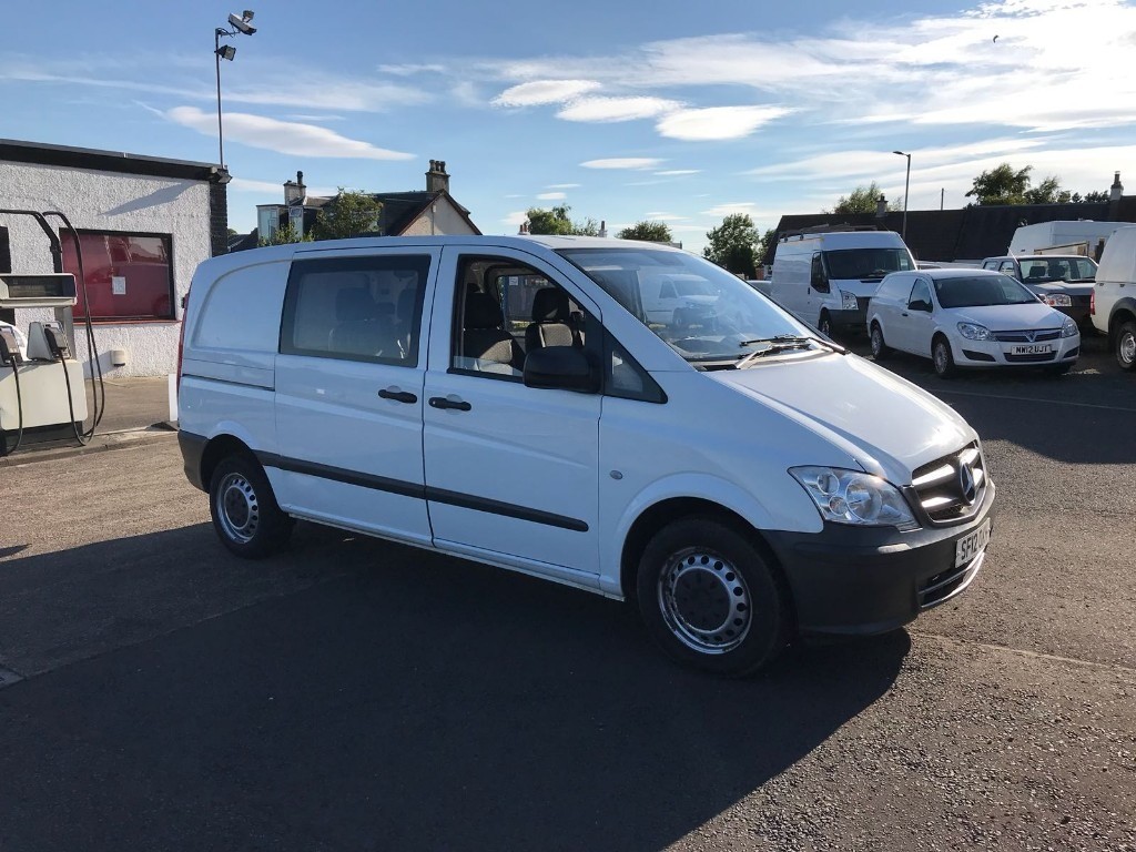 12 Mercedes Vito 110 CDI Dualiner SWB