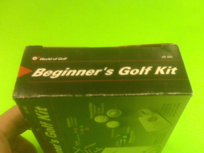NEW - BEGINNER'S GOLF KIT - JEFF WORLD OF GOLF - JR 285