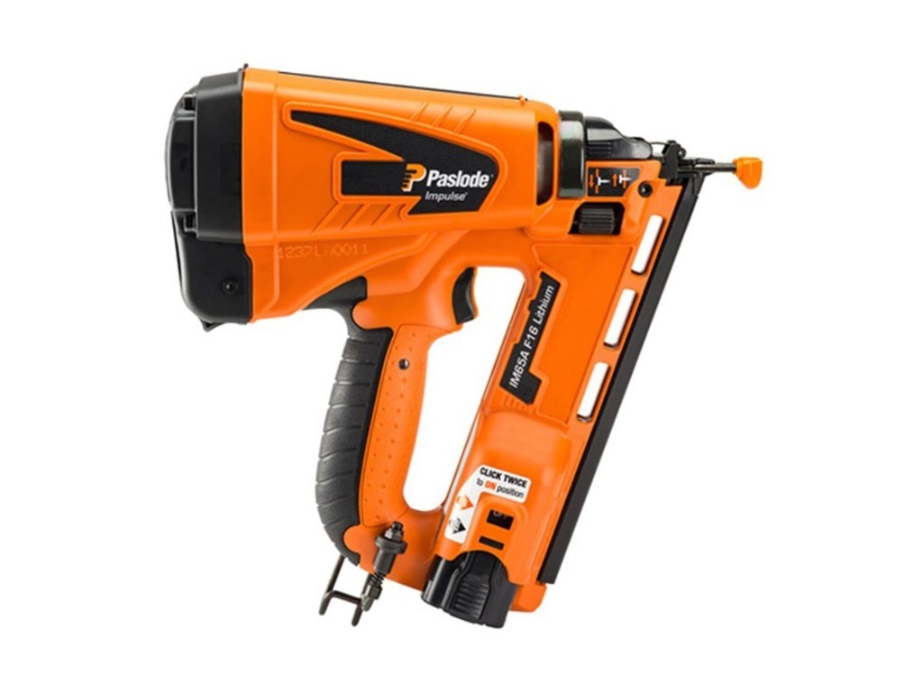 BNIB Paslode Angled 2nd Fix Staple & Brad Nail Gun Dewalt Makita Milwaukee Clarke Hitachi in