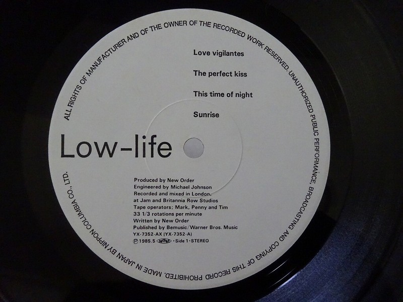 New Order Low-Life Factory YX-7352-AX Japan VINYL LP OBI | eBay