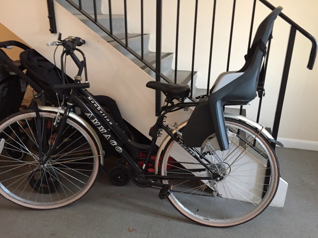 Ammaco ladies bike with child seat in Cambridge, Cambridgeshire Gumtree