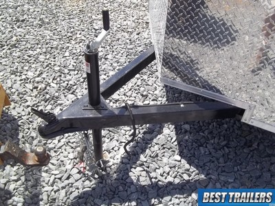 2018 6x12 New concession vending trailer yellow 6 x 12 enclosed cargo trailer