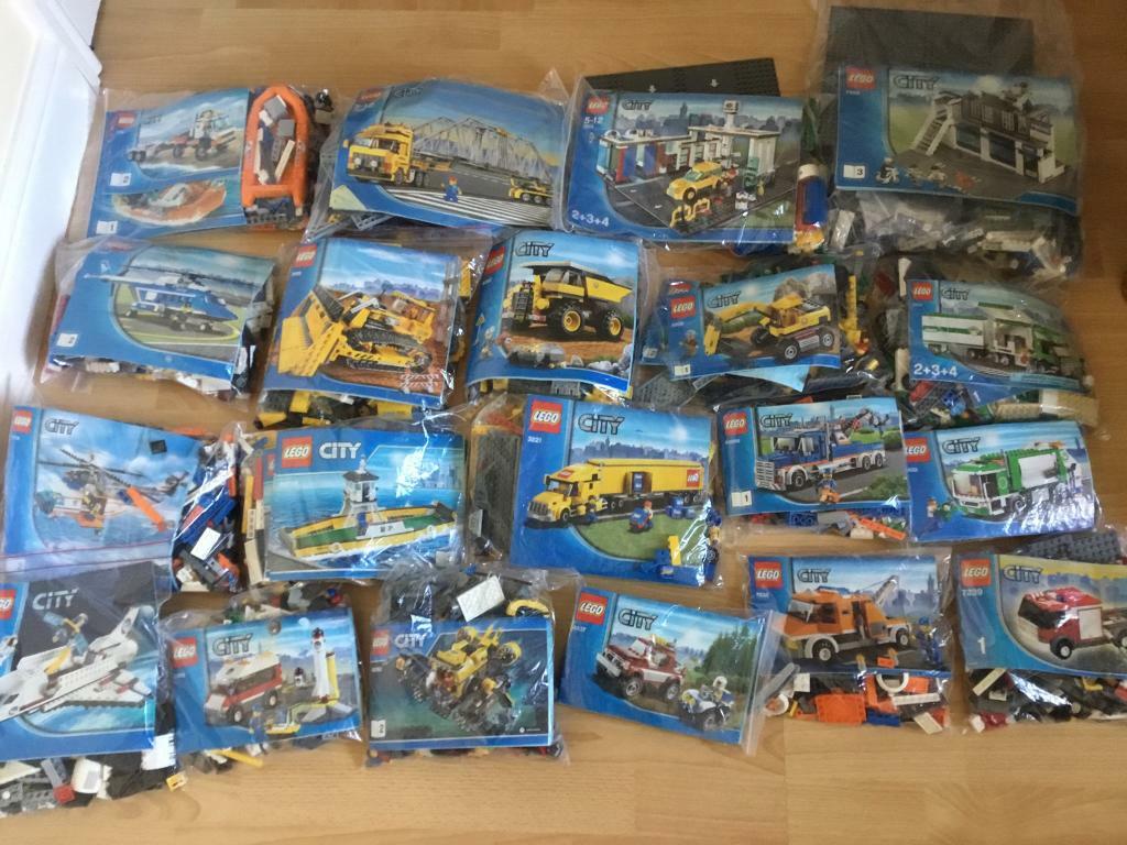 Huge selection of complete Lego City sets in Bury St Edmunds, Suffolk