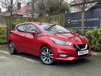 2018 Nissan Micra 0.9 IG-T ACENTA LIMITED EDITION 5DR Manual Hatchback Petrol Ma