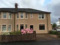 Motherwell, near Strathclyde Park; Spacious U/F 2 Bed Lower Cottage Flat with Large Conservatory