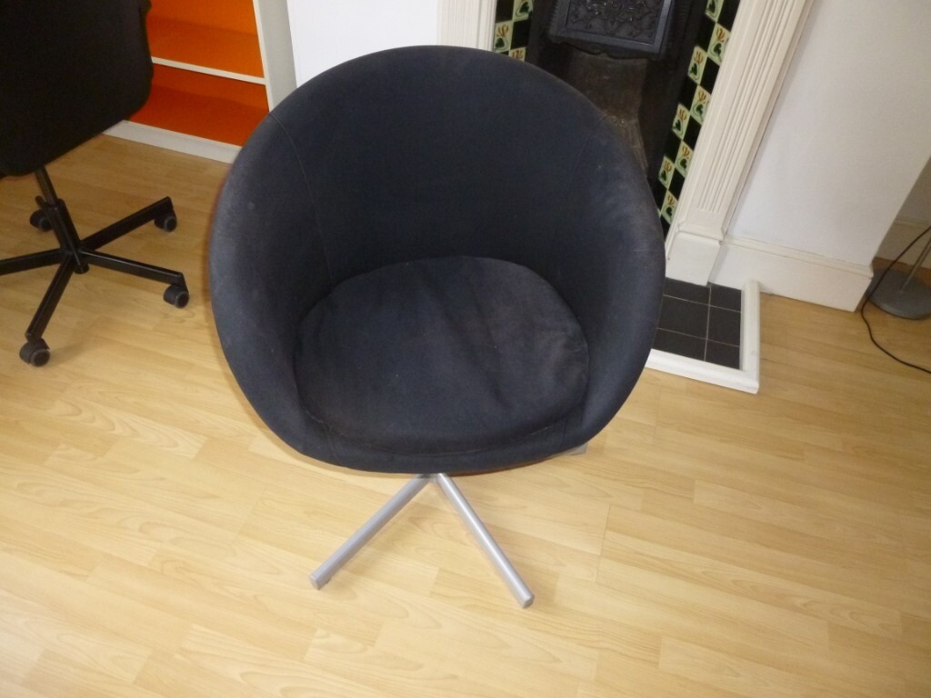 Black upholstered Ikea chair. | in Bournemouth, Dorset | Gumtree