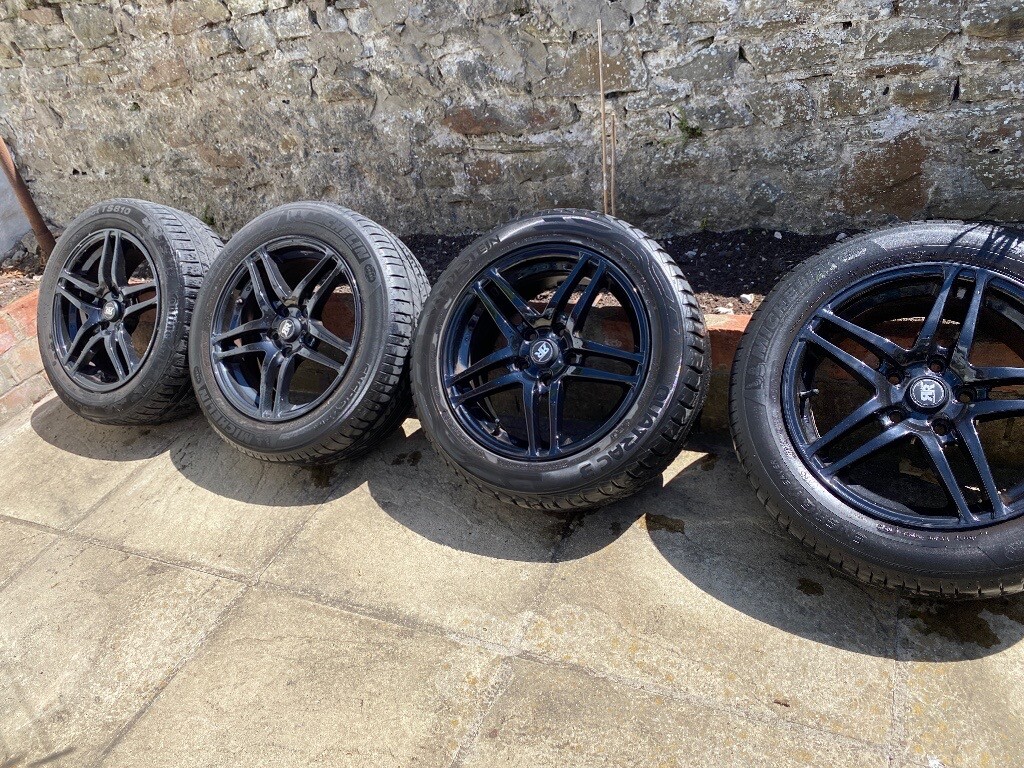 Alloys with tyres in Swansea Gumtree