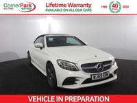 2019 Mercedes-Benz C Class 1.5 C200 MHEV AMG Line Cabriolet 2dr Petrol G-Tronic+