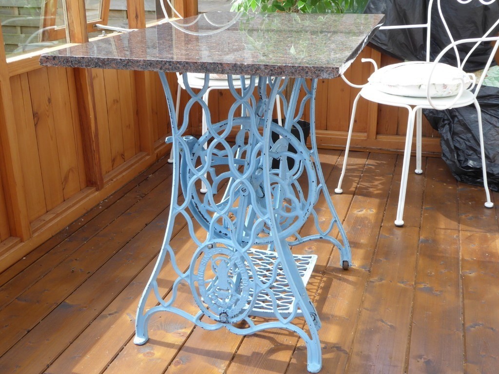 Singer Sewing Machine Legs With Granite Top Table In Coventry West Midlands Gumtree