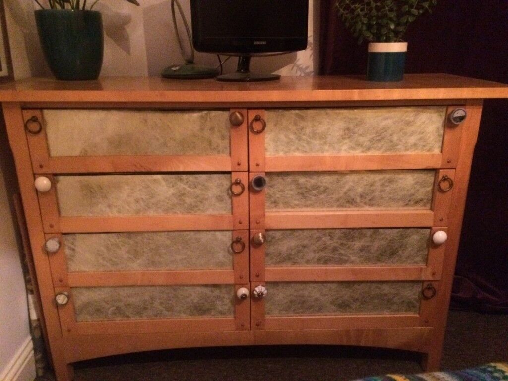 Canadian Maple Wood Chest Of Drawers In Bow London Gumtree
