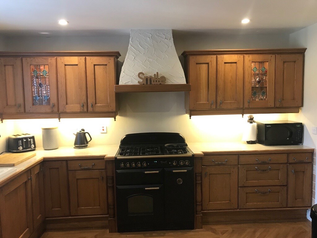 Kitchen Solid Oak Rangemaster Double Oven in Hull, East Yorkshire