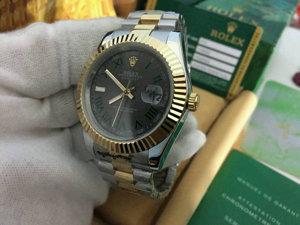 Rolex Datejust 2 Green Roman Numerals Dial | in Upton Park, London | Gumtree