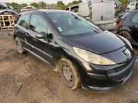 Peugeot 207 lhd 1.6 hdi 2008 black BREAKING FOR PARTS 