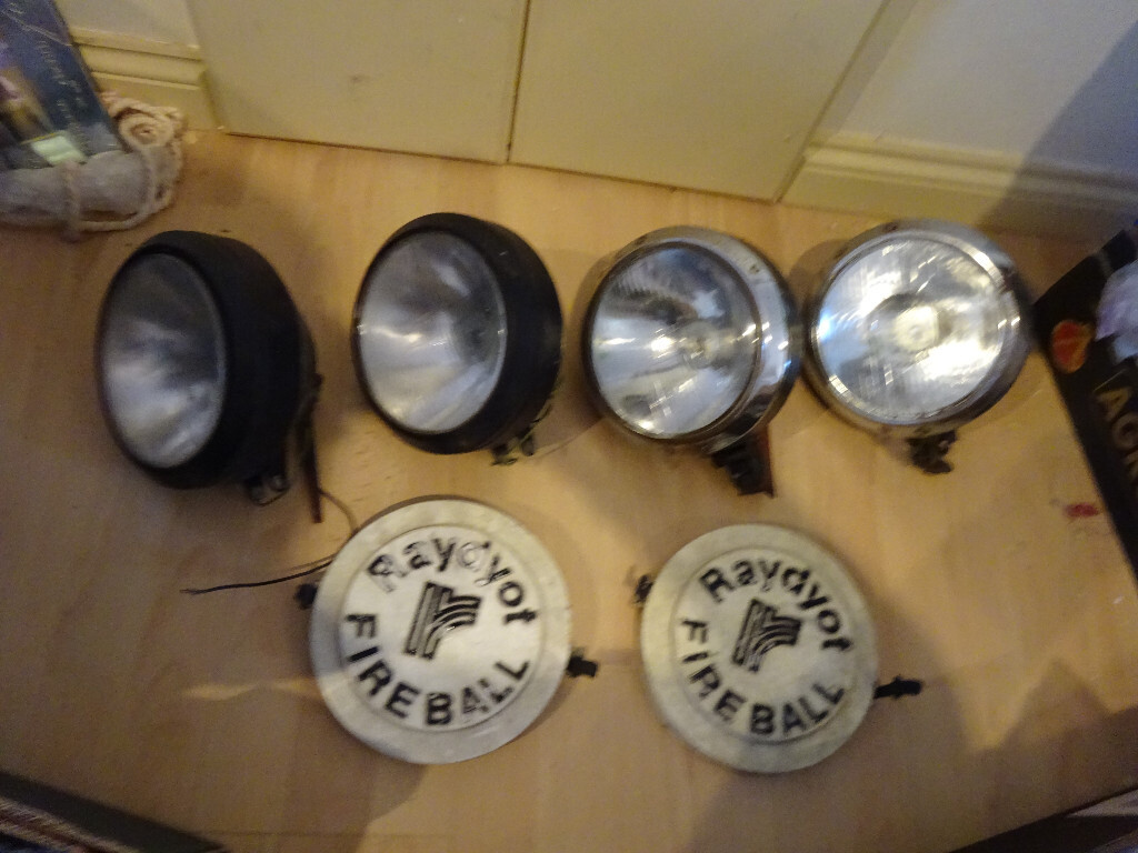 RAYDYOT FIREBALL HALOGEN FOG DRIVING LIGHTS LAND ROVER RANGE ROVER CAR