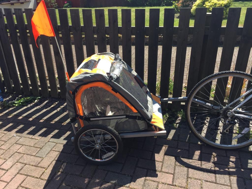halfords bike trailer review
