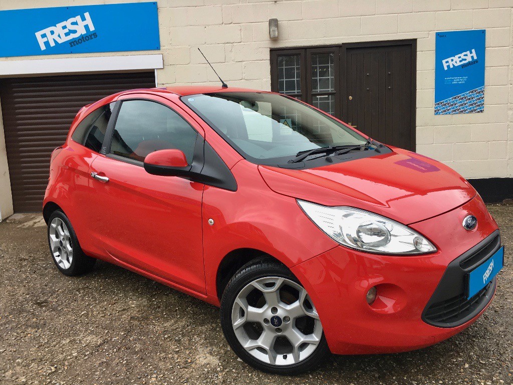 Ford Ka 1.2 Titanium 3dr 2012(62) Cambelt, Service and 12 Months MOT