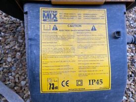 Cement mixer master mix mc130