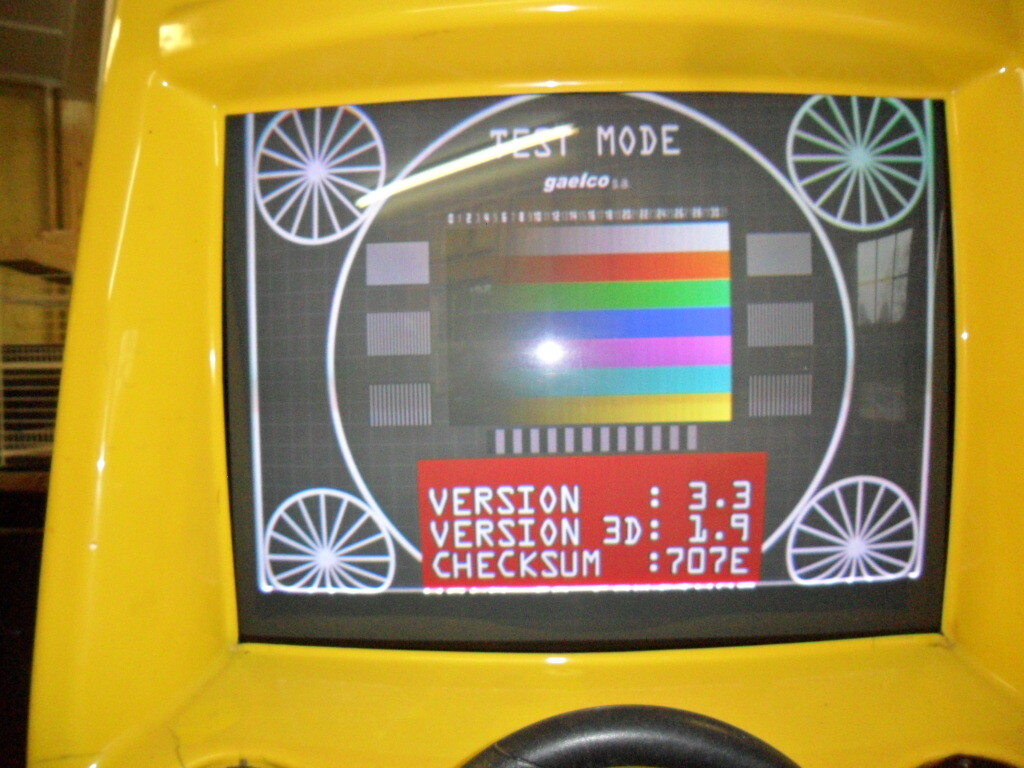 NAMCO SMASHING DRIVE ARCADE PCB AND MANUAL