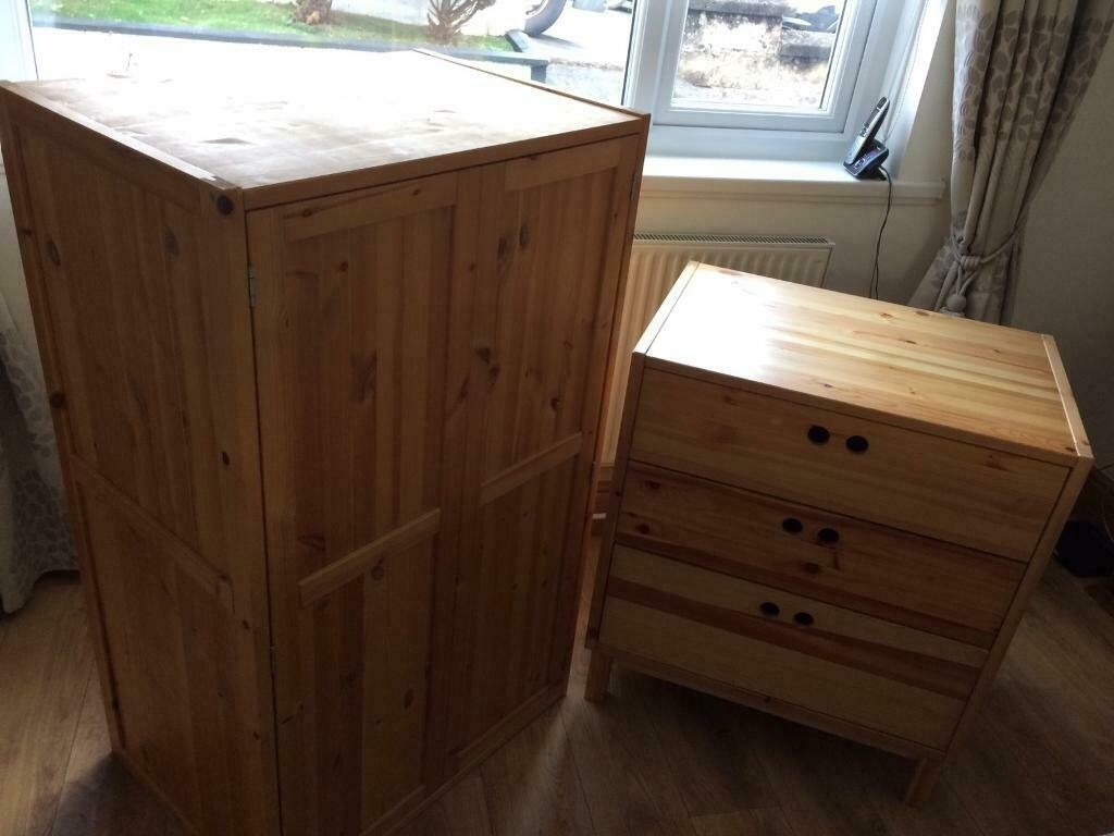 Can Deliver Ikea Pine Wood Children S Wardrobe Chest Of