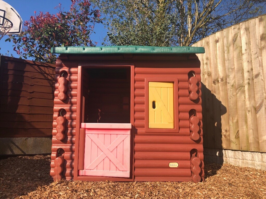 Little Tikes Log Playhouse - Casitas y cabañas | Little tikes log cabin, Little tikes
