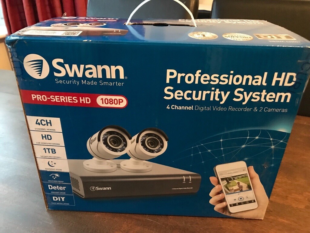 Swann professional HD security system - brand new in the ...