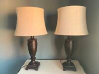 Table Lamps/Desk Lamp/Side table lamps- Pair 