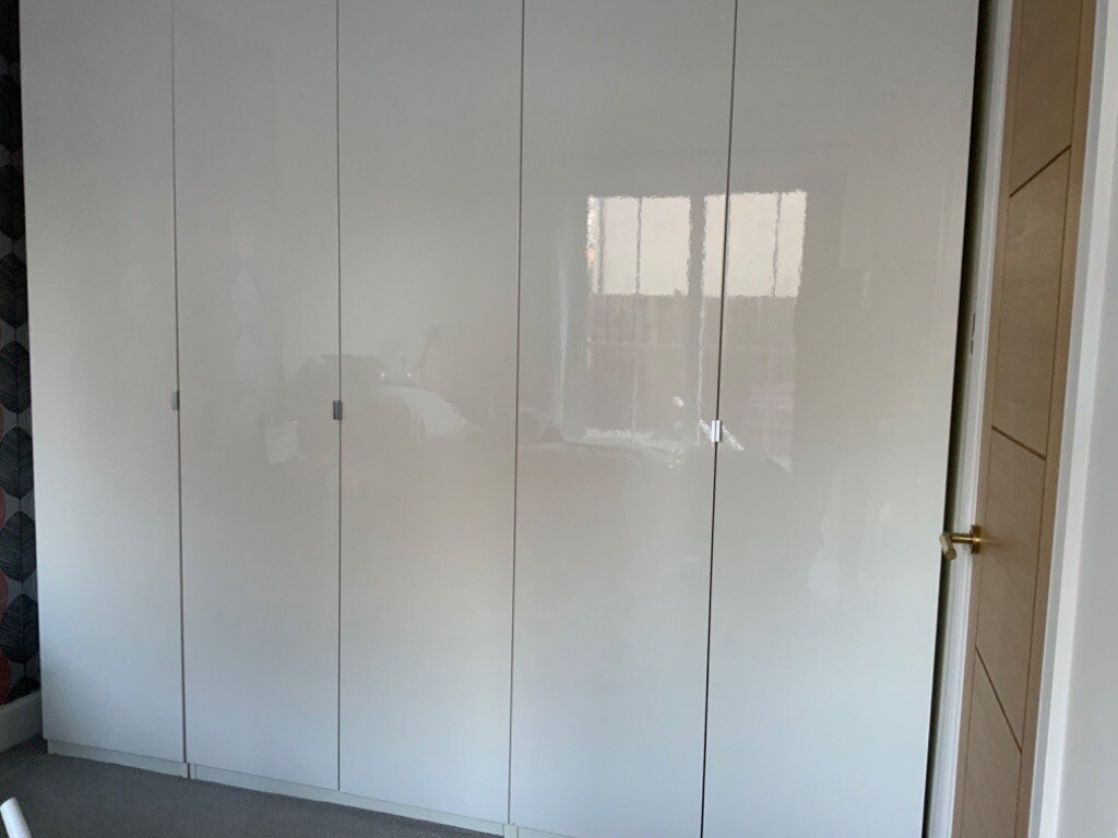 Ikea High Gloss Wardrobes With Interiors In Bishopton Renfrewshire