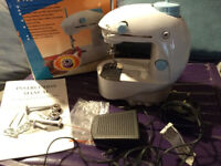 Mini sewing machine. electric or battery powered.