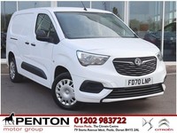 2020 Vauxhall Combo 1.5 Turbo D 2300 Sportive L2 H1 Euro 6 (s/s) 4dr PANEL VAN D