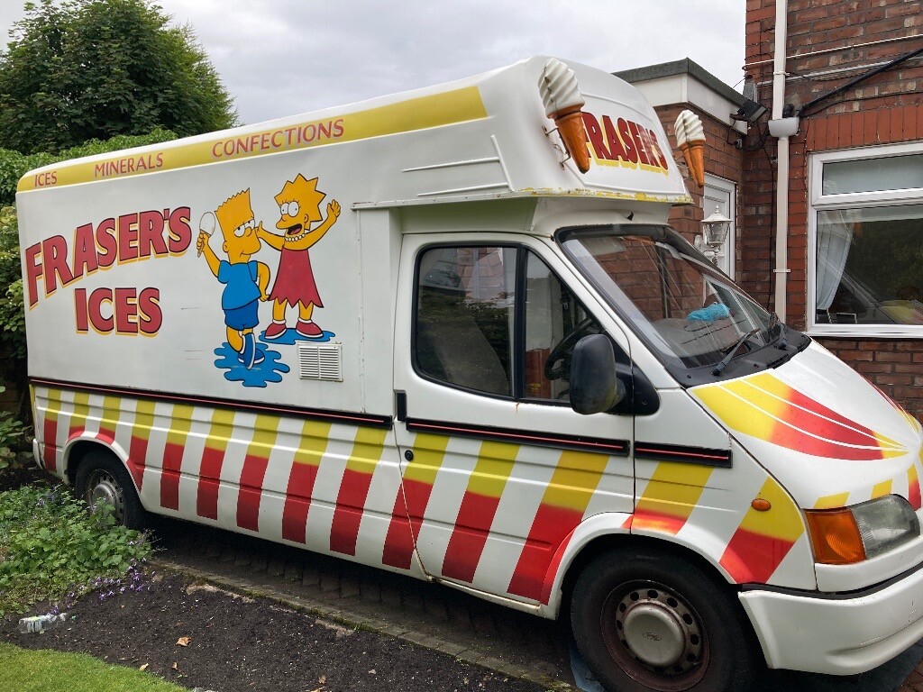 Ice cream van with round in Partington, Manchester Gumtree