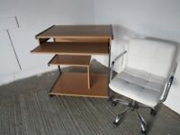 Computer desk and Chair