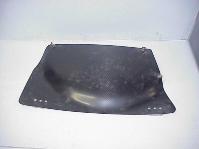 1 Carbon Fiber Driver Side Dash Panel Cover from NASCAR Race Car 25'' x 14''